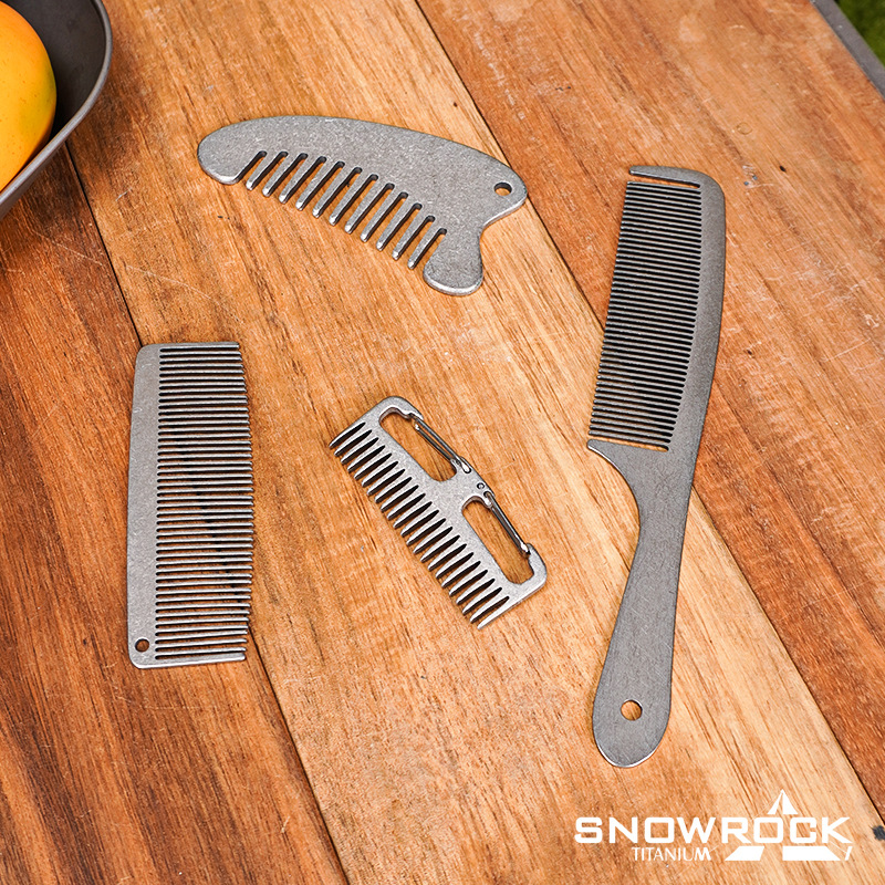 Grzebień do włosów i brody SNO – Comb Pocket Titanium recenzja i cena