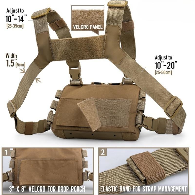 Kamizelka wędkarska z paskami, – Edc Carry Backpack recenzja i cena