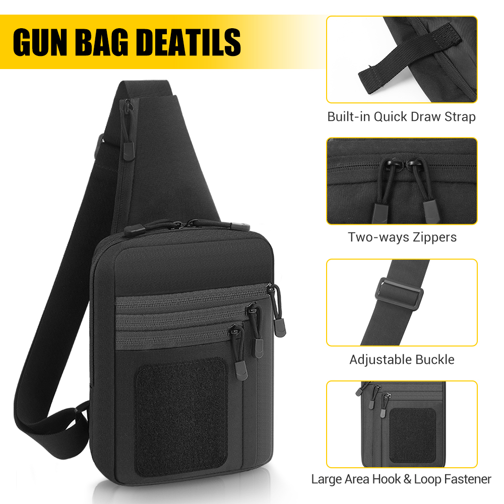 Taktyczna torba na pistolet, k – Edc Carry Handgun recenzja i cena
