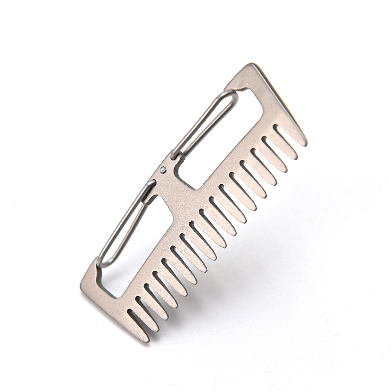 Grzebień ze stopu tytanu EDC n – Comb Pocket Titanium recenzja i cena