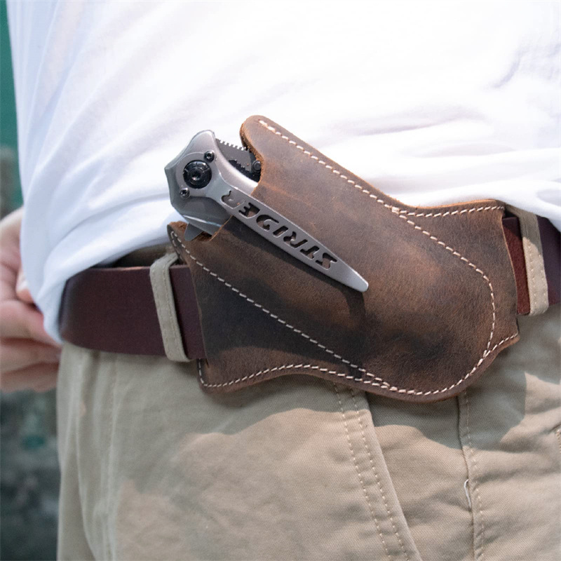 Torba EDC na narzędzia surviva – Leather Edc. Carry Pouch recenzja i cena