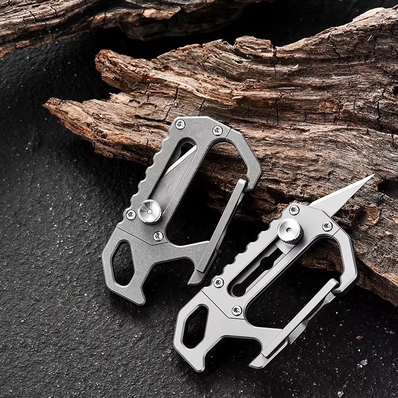 Tytanowy brelok EDC z szybkozł – Edc Carry Backpack recenzja i cena